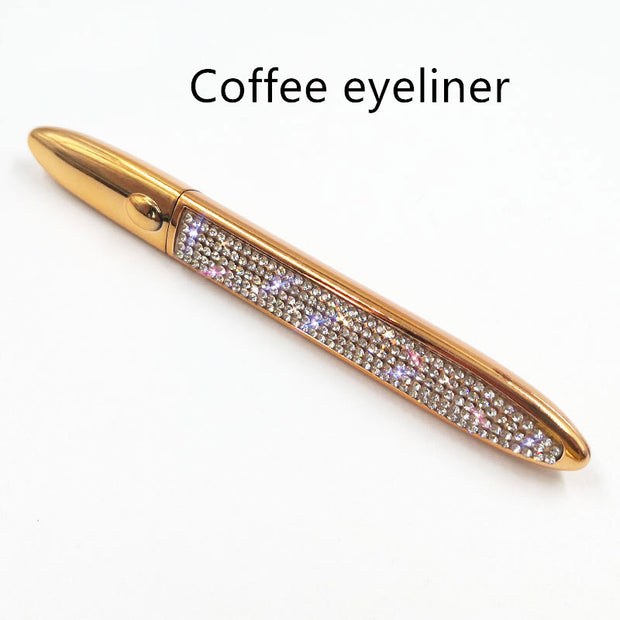 Self-Adhesive False Eyelashes with Multicolor Eyeliner