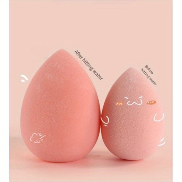 Super Soft Beauty Egg Powder Puff Set