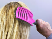 Anti-Static Nylon Detangling Hair Brush