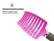 Anti-Static Nylon Detangling Hair Brush