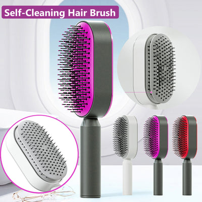 Self-Cleaning Hair Brush for Women